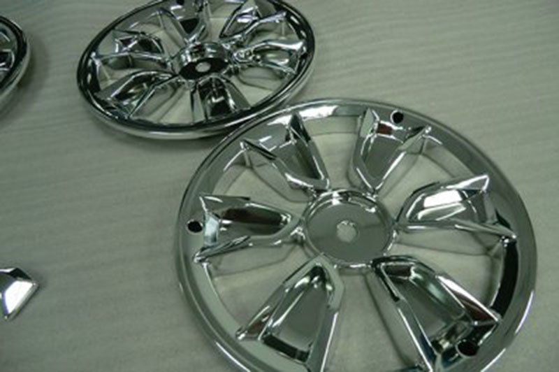 Electroplated aluminium